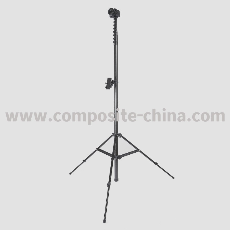 কার্বন ফাইবার টেলিস্কোপিক ক্যামেরা পোল